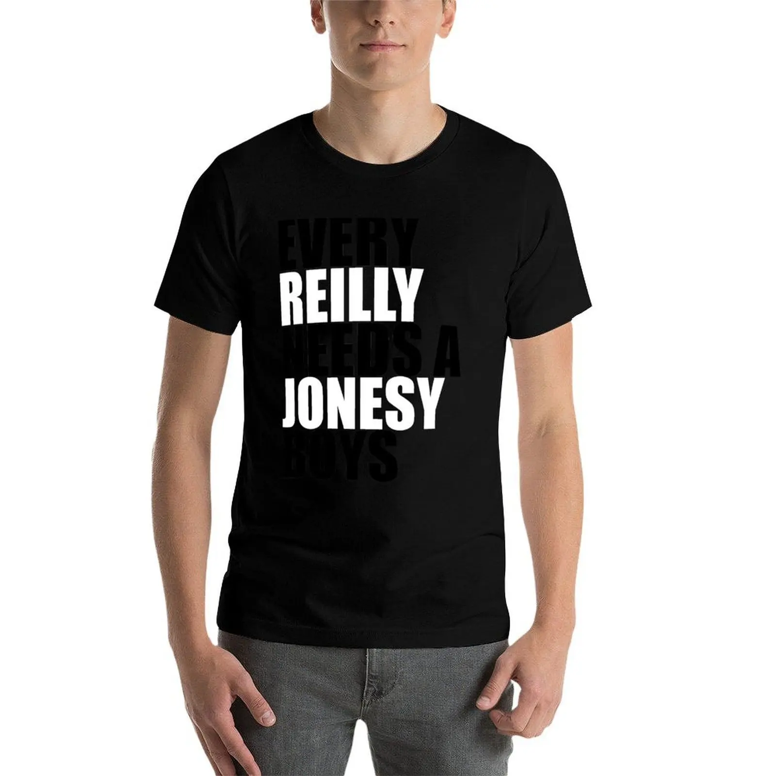 Фото Футболка Every Reilly Needs a Jonesy: базовая повседневная модель с коротким рукавом №3