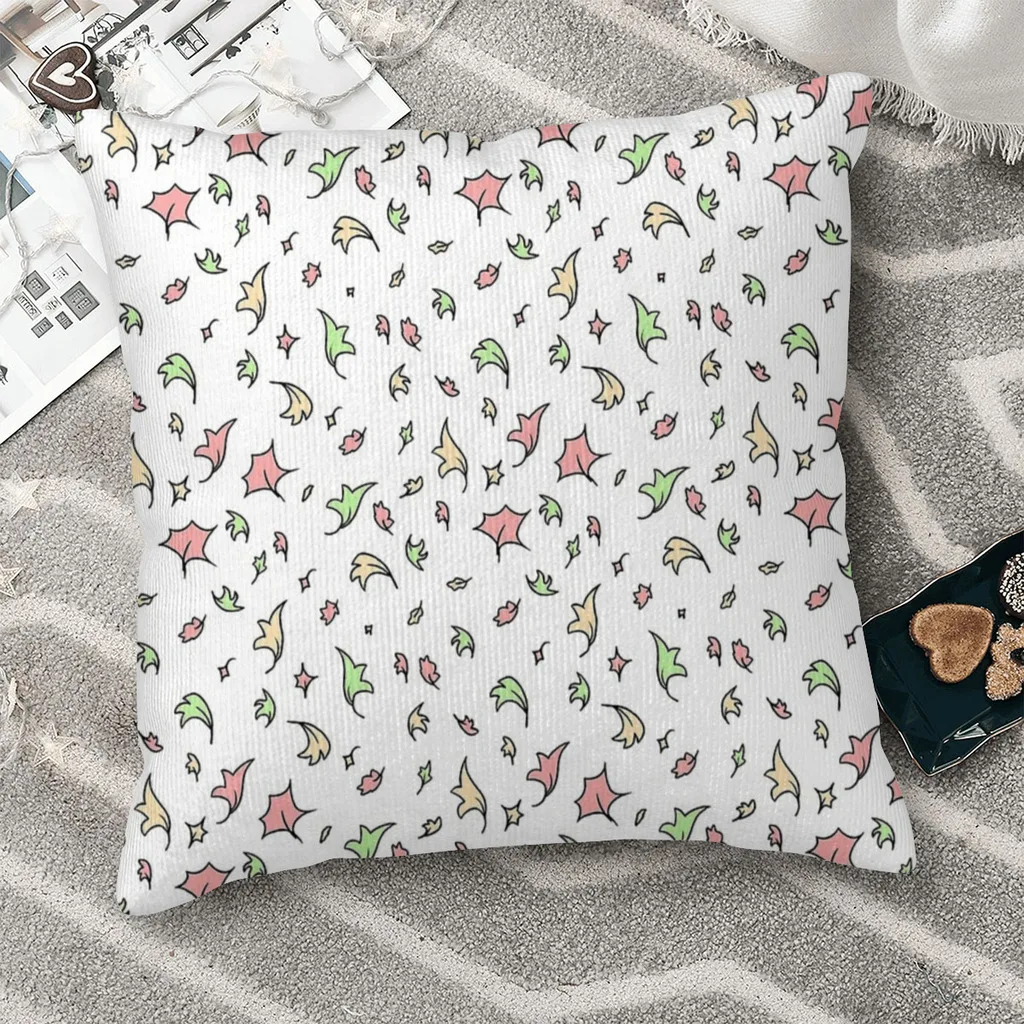 

Heartstopper Leaves Throw Pillow Case Backpack Coussin Covers DIY Printed Kawaii Home Decor