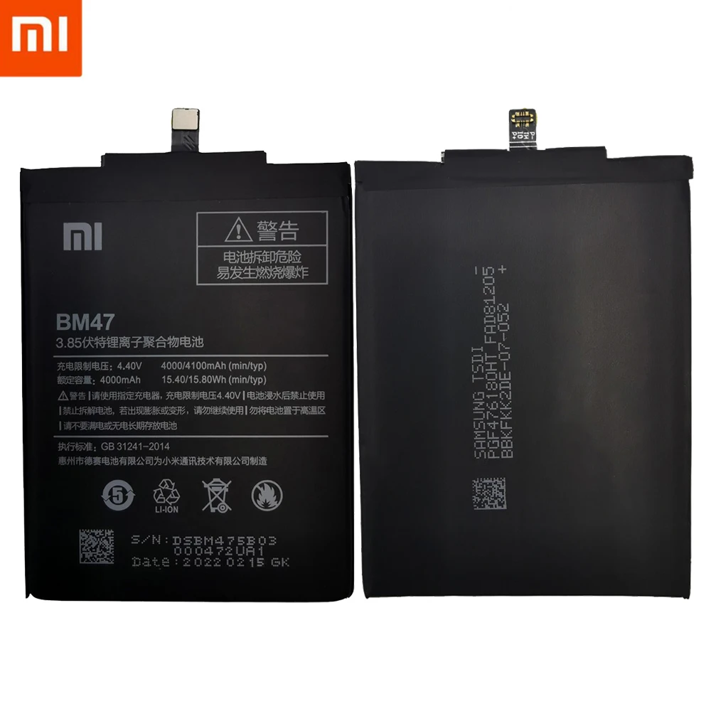 Original XiaoMi Phone Battery For Xiaomi Redmi Hongmi 3 3S 3X 4X 4A Note pro 4 High Quality Replacement Batteries +Tools |