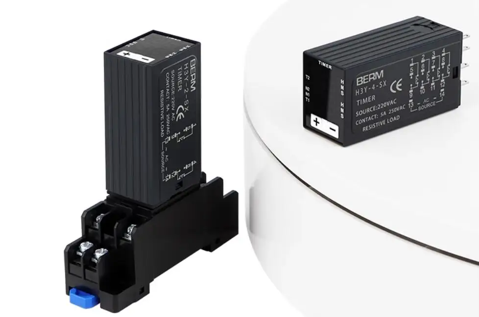 Оригинальное быстрое реле времени 8 контактов 2 открытых закрытых 12 В постоянного