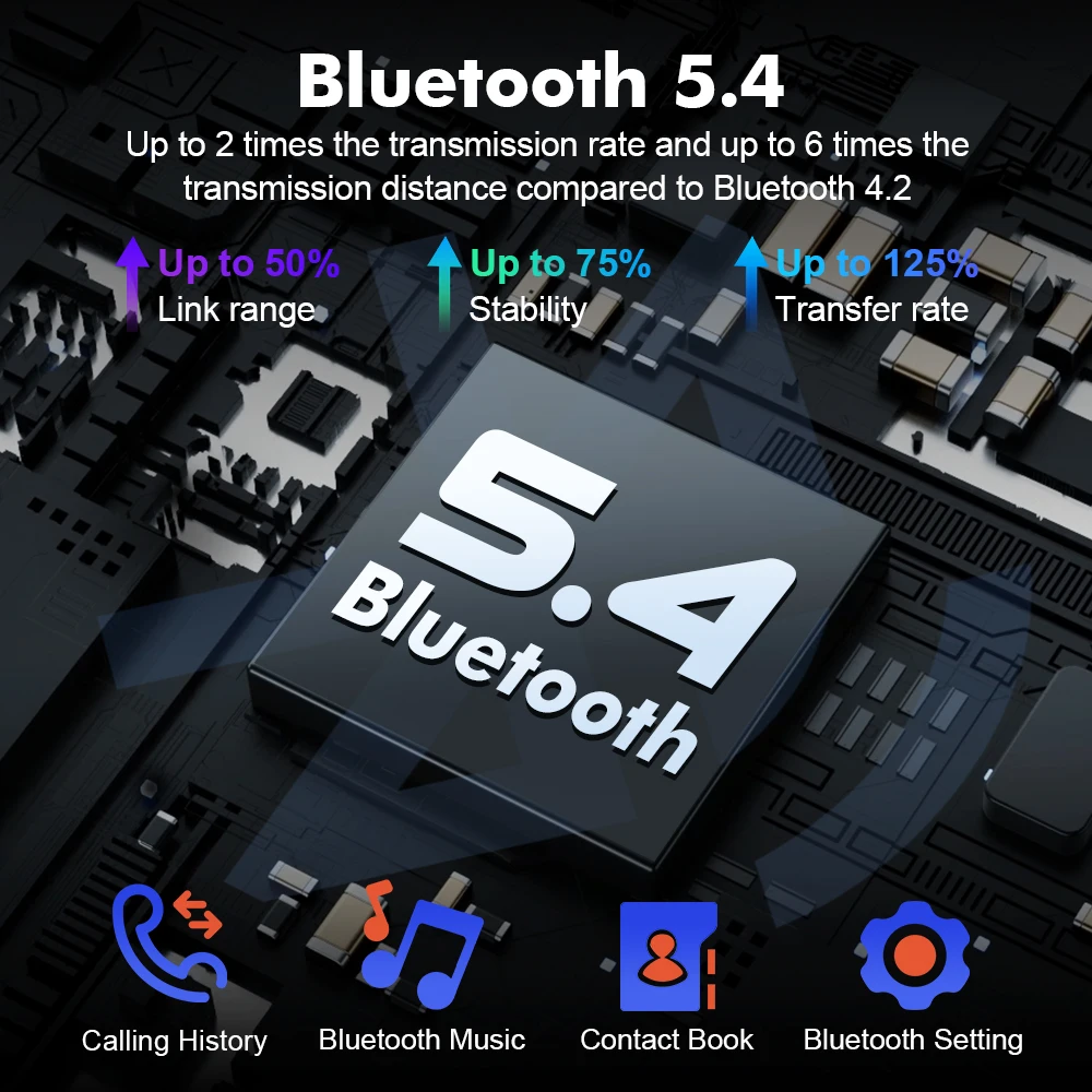 EBILAEN 11 5-дюймовый Android 13 авто мультимедийное радио для Volkswagen Touareg FL NF 2010-2018 Carplay GPS 4G FM