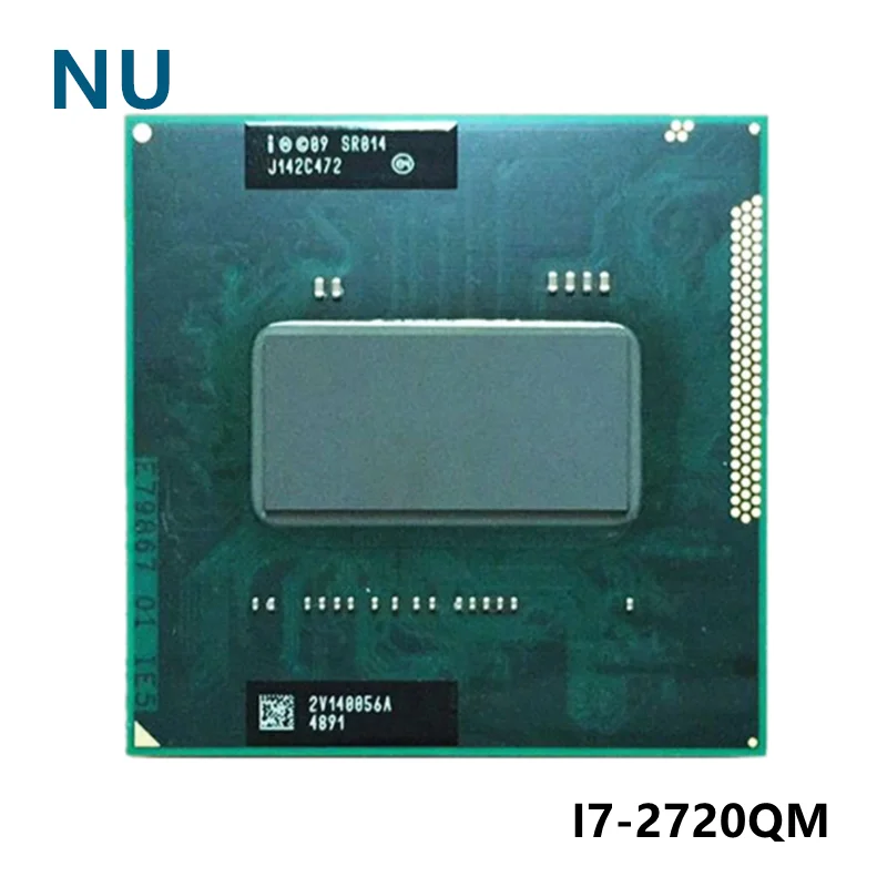 

Процессор Intel Core I7-2720QM SR014 i7 2720QM для ноутбука, центральный процессор для ноутбука Socket G2 rPGA988B, подходит для чипсета HM65 75 76 77