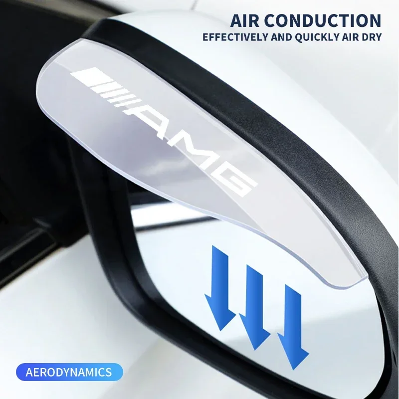 2 шт. для Mercedes benz A B R G Class C260 w204 W251 W463 автомобильное зеркало заднего вида дождь