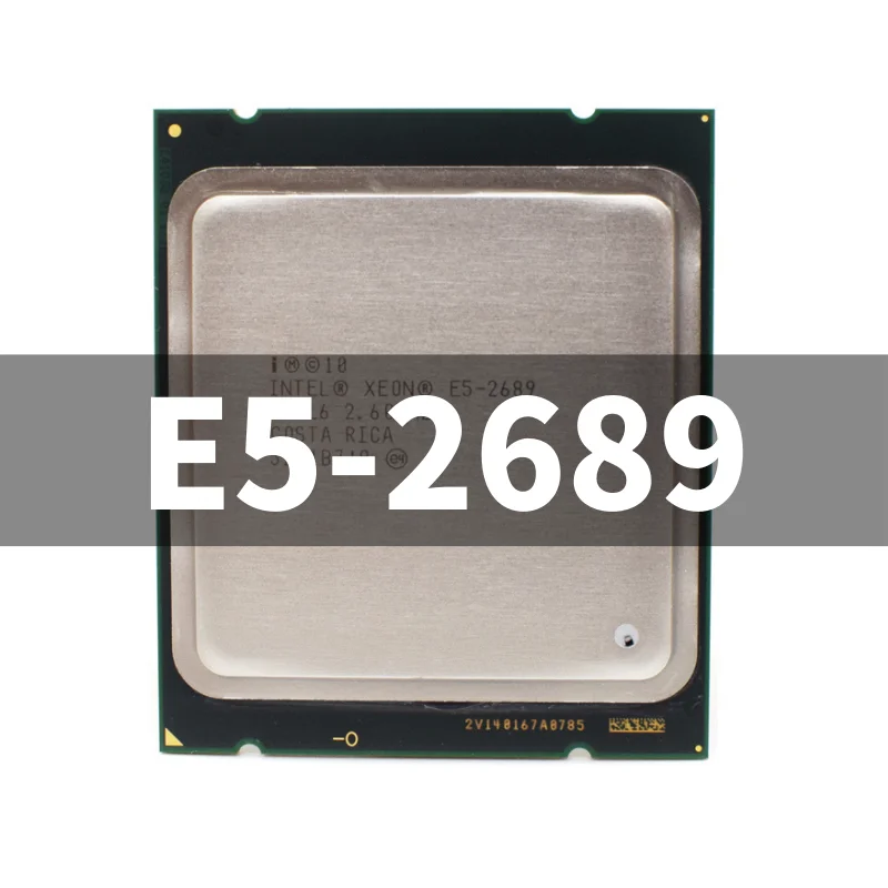 

ЦПУ процессор Xeon E5 2689 LGA 2011, 2,6 ГГц, 8 ядер, 16 потоков, поддержка материнской платы X79