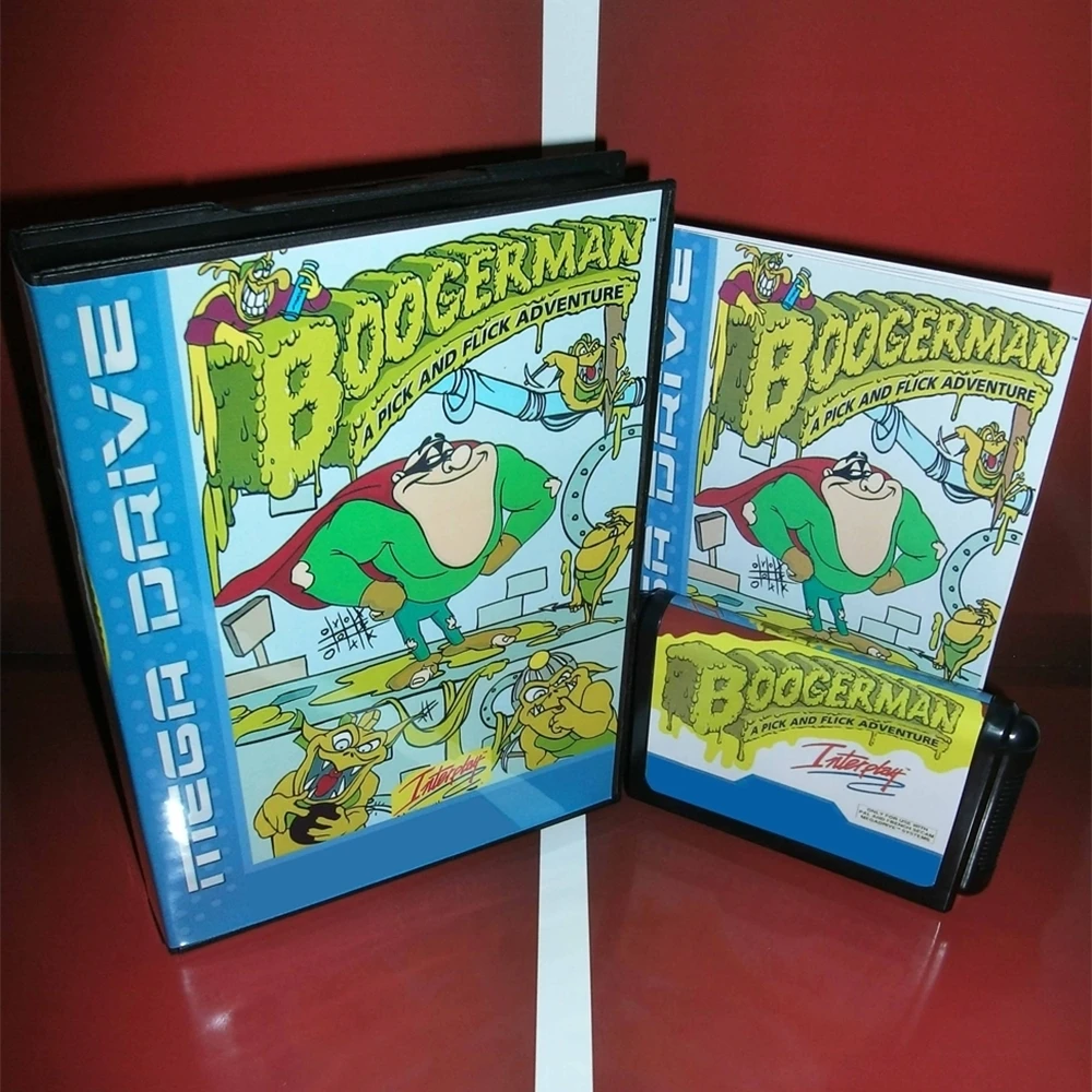Новое поступление Boogerman A Pick and Flick Adventure с коробкой европейского стандарта и