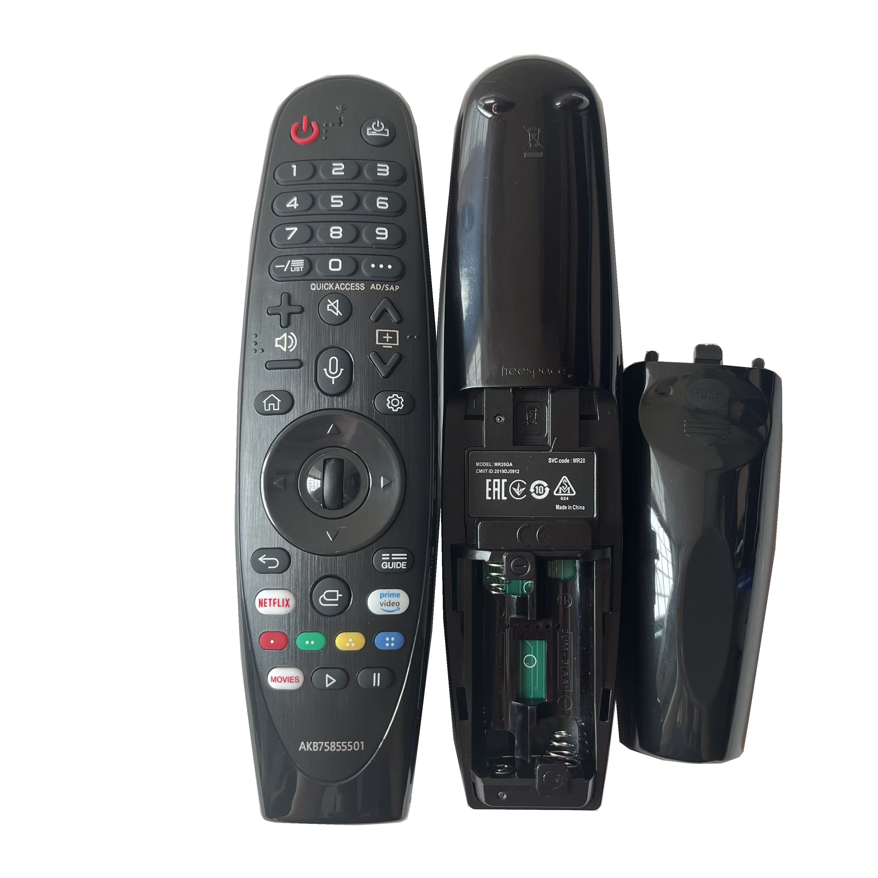 

New MR20GA AKB75855501 For LG 2019 2020 AI ThinQ OLED Smart TV infrared remote control No voice Bluetooth flying mouse function