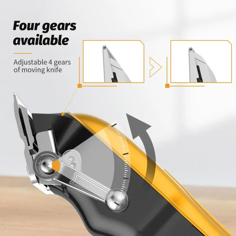 Kemei Hair clipper Hairdressing Cordless Use Trimmer Barber Professional Rechargeable Electric Cutting Machine For Man | Бытовая
