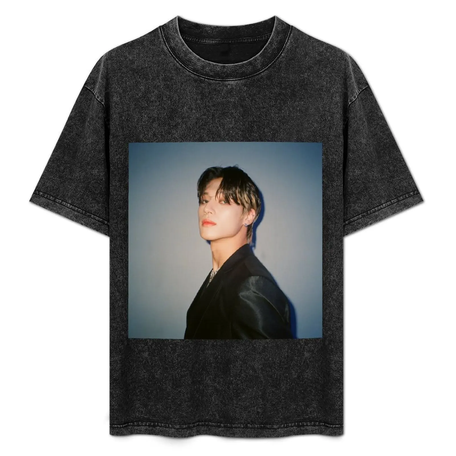 Футболка ATEEZ Wooyoung бутик одежды на день Святого Валентина модные рубашки рубашка