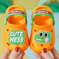 kids sandals for girls boys cartoon 2022 summer childrens garden shoes toddler baby slippers soft sole anti slip shoes