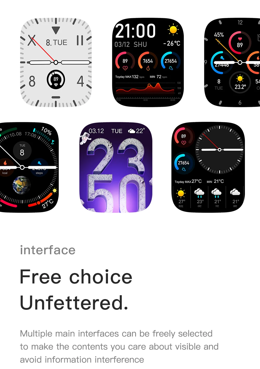 Смарт-часы мужские водонепроницаемые IP67 с пульсометром тонометром и шагомером |