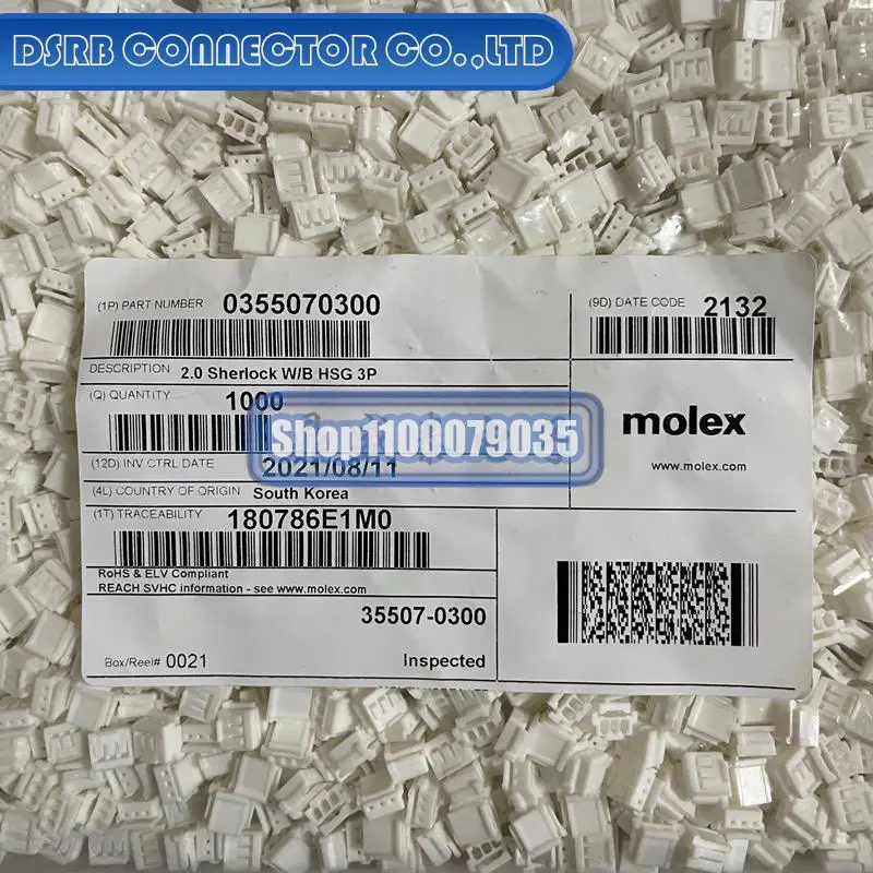 

1000 шт./партия, новые и оригинальные 35507-0300 355070300 3P