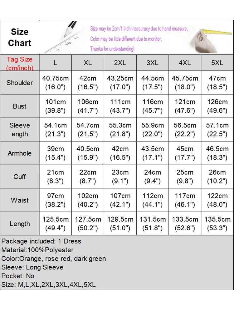 Осеннее женское элегантное платье размера плюс 5XL VONDA с длинным рукавом-фонариком