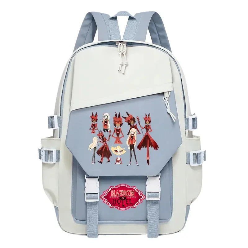 Рюкзак с принтом Game Helluva Boss школьный рюкзак для подростков модные уличные