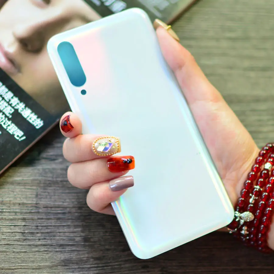 Оригинальная новая Задняя стеклянная крышка для Xiaomi Mi 9 Lite Крышка батарейного