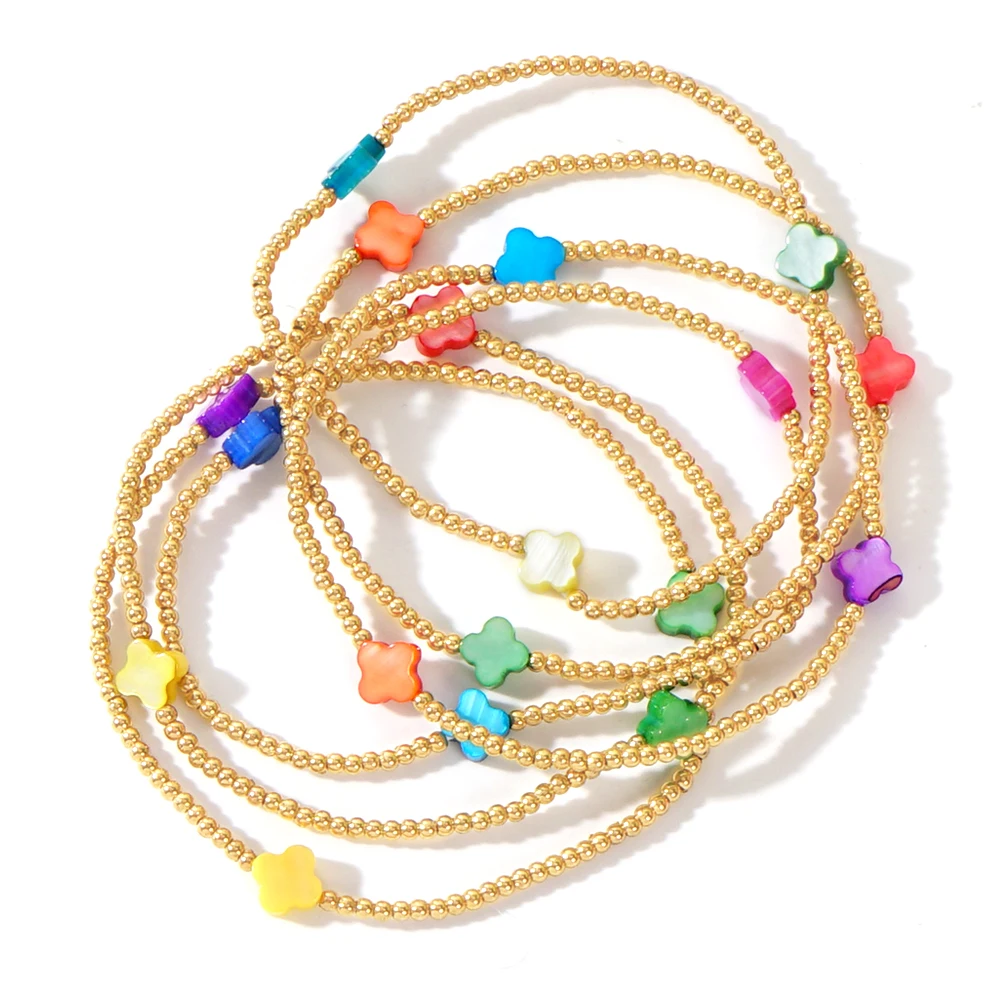 2/4/6/10 шт. женские медные бусины