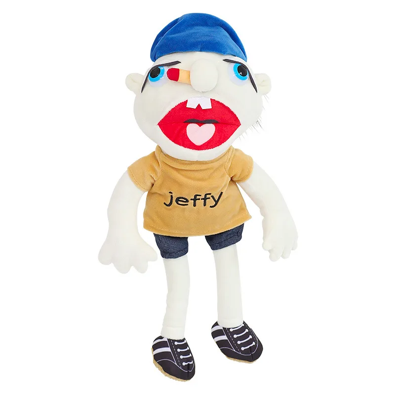 

Cartoon Jeffy Plush Toy Soft Stuffed Dolls 38cm Christmas Birthday Gift