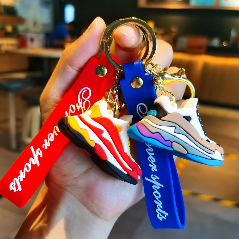 Keychain Hanging Blind Box Pvc Soft Plastic Bag Pendant Pendant Car Key Chain Small Goods Key Pendant