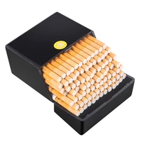 new 1pcs high capacity plastic cigarette box cigarette case for 50pcs 83mms cigarettes portable flip top cigarette holder smoke