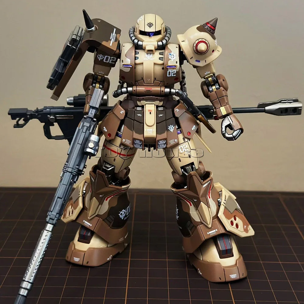 Weimei Hg 1/144 MS-06GD Zaku II Высокомобильный Костюм Пластиковая Модель Комплект Унисекс