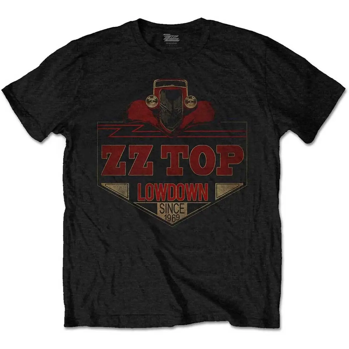 Официальная мужская футболка ZZ Top Lowdown in the Street Deguello