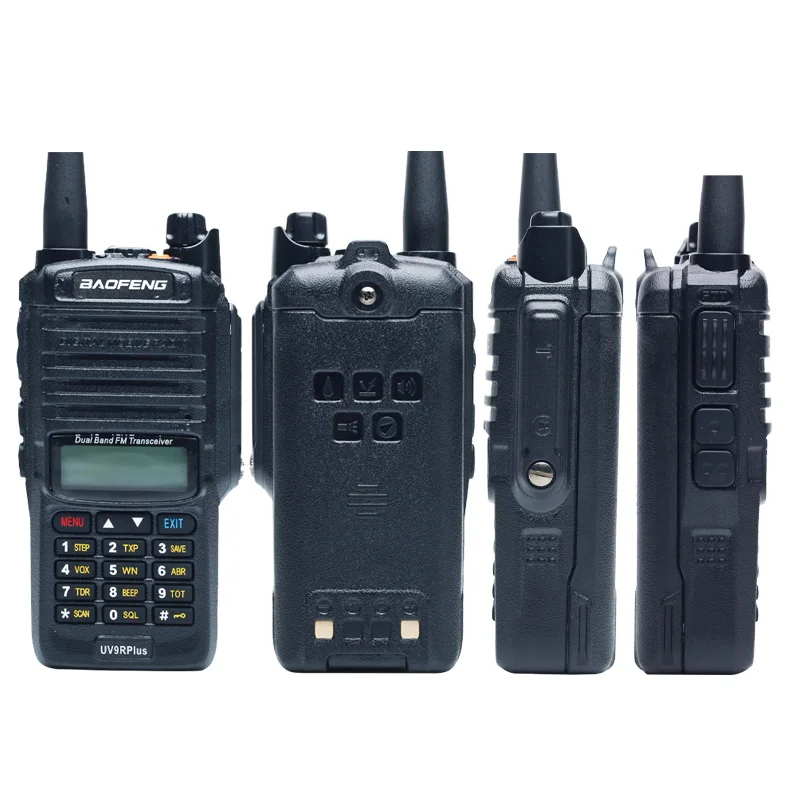 2021 baofeng uv 9r plus portable walkie talkie 10w high power ip67 waterproof dual band two way cb ham uv 9r plus hunting radio free global shipping