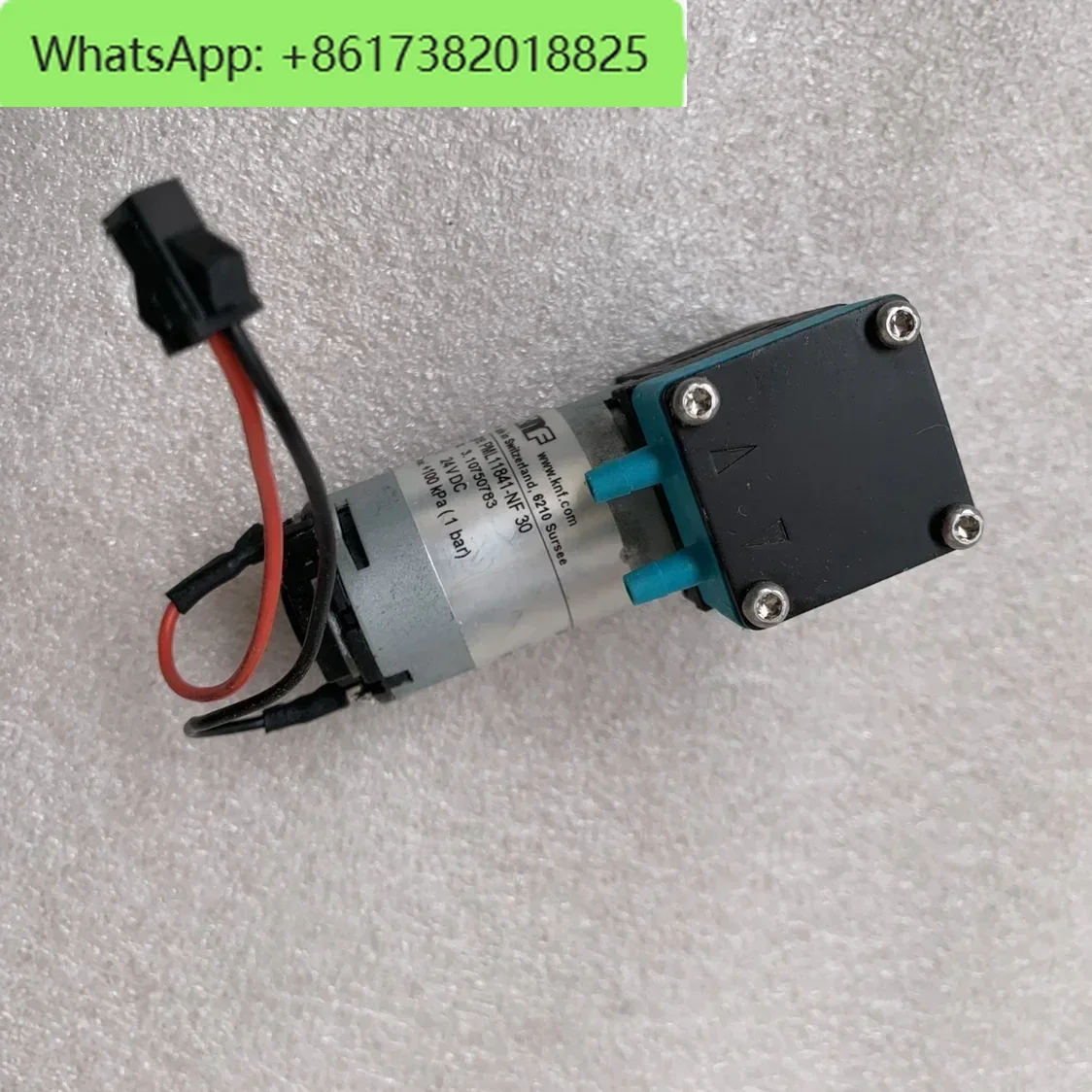 б/у KNF 24 В диафрагменный насос Всасывающий PML11841-NF 30 Биохимический Ulite Redu