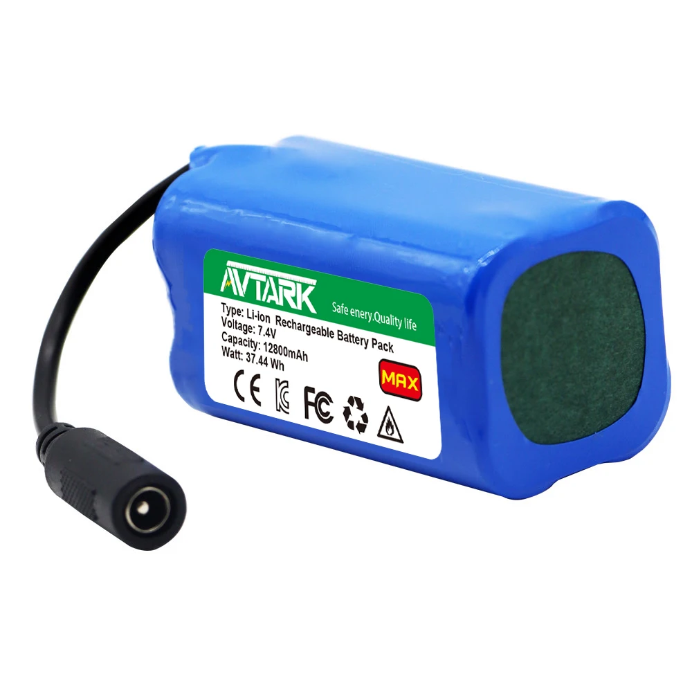 Фото Lipo аккумулятор для T188 T888 2011-5 с дистанционным управлением, эхолот, рыболовная приманка, лодка, запасные части, аксессуары для радиоуправляемых игрушек, 2S, 7,4 В, 6800 мАч. №5
