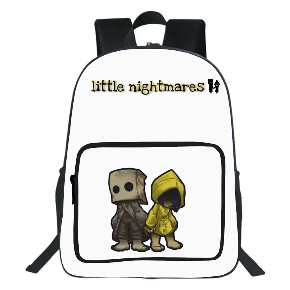 

Little Nightmares Backpack Cartoon Printing Teens Everyday School Bookbag Boys Girls School Bag Cosplay Backpack Casual Rucksack