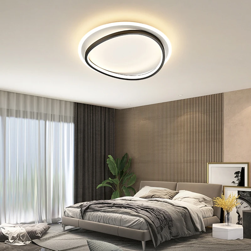 

Moon lamp Nordic minimalist circular lamp modern bedroom home living room ceiling lamp moon ceiling lamp interior decoration