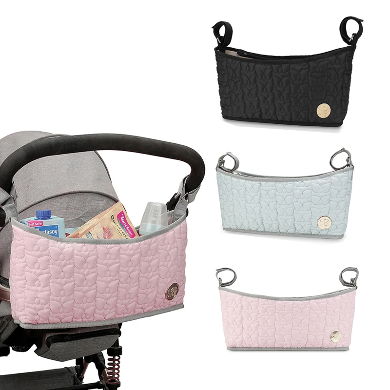 

Baby Stroller Organizer Nappy Bags Hook Hanging Mommy Bags Waterproof Bottle Bag Handbag Pram Cart Organizer Diaper Bags