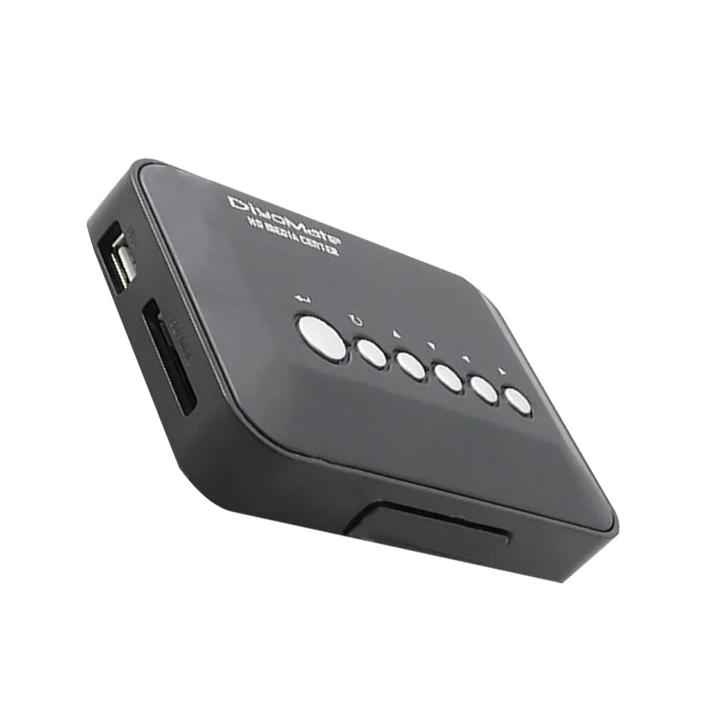 

Mini Multimedia Player HD 720P HDD Media Player TV Box AV Output MKV RM SD USB SDHC MMC HDD EU US UK AU Plug