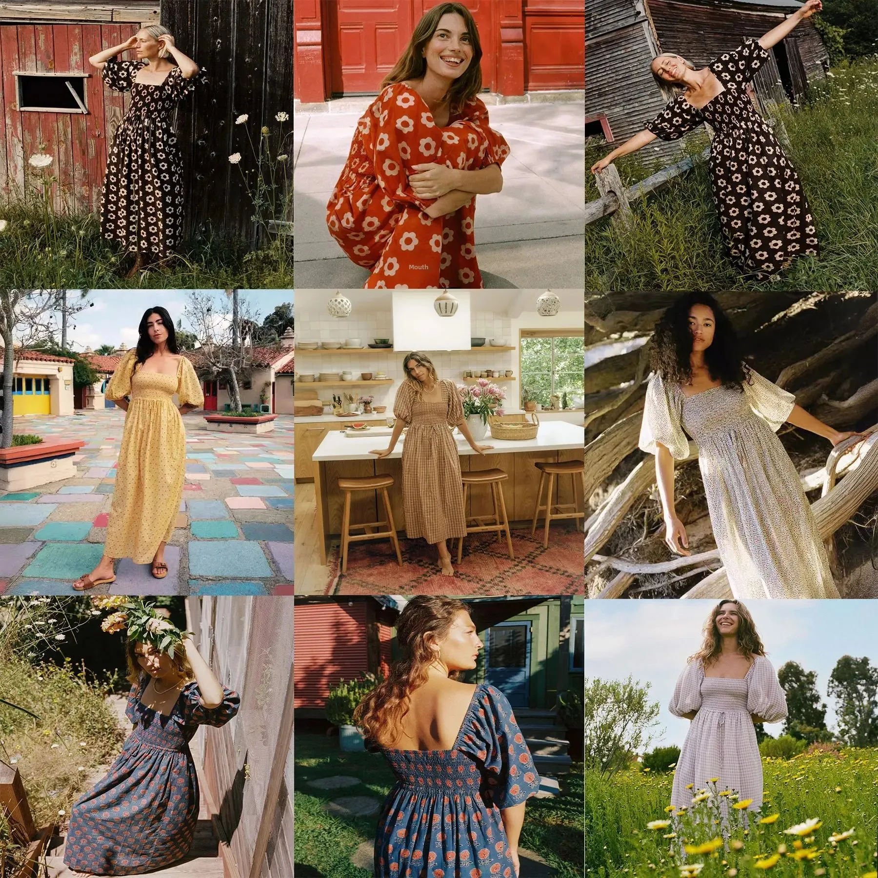 Amazon 2024 женская одежда новое платье в европейском стиле с одним принтом модные и