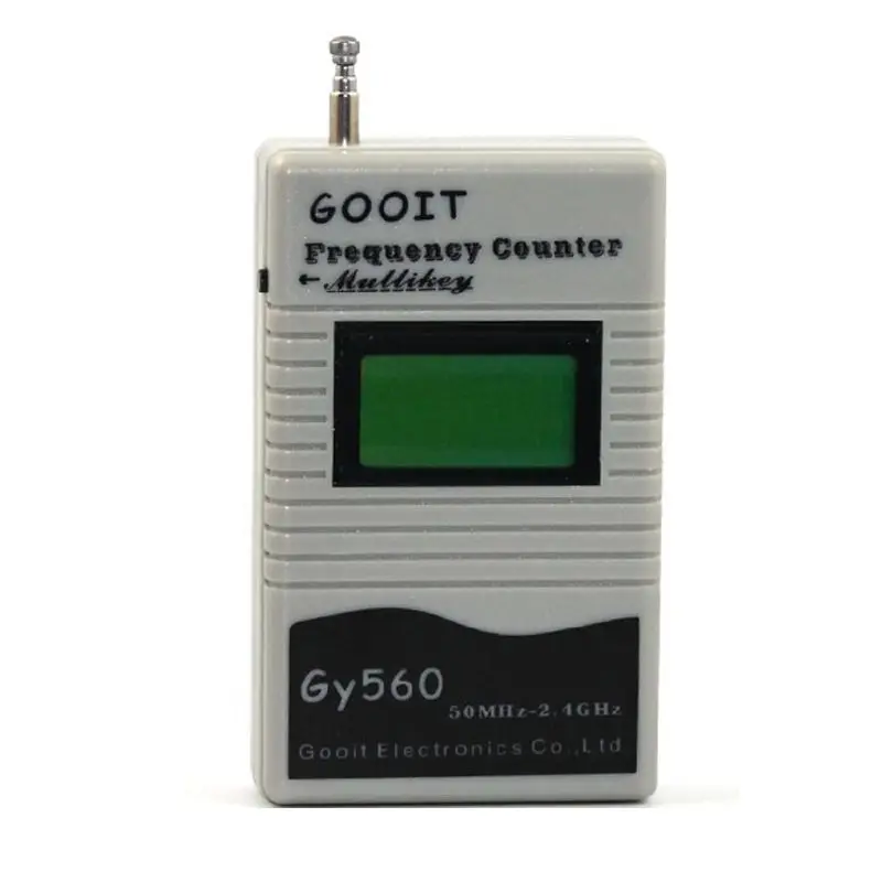 

GY560 Frequency Counter Tester 2 Way Radio Transceiver GSM 50MHz-2.4GHz LCD Display Test Devices