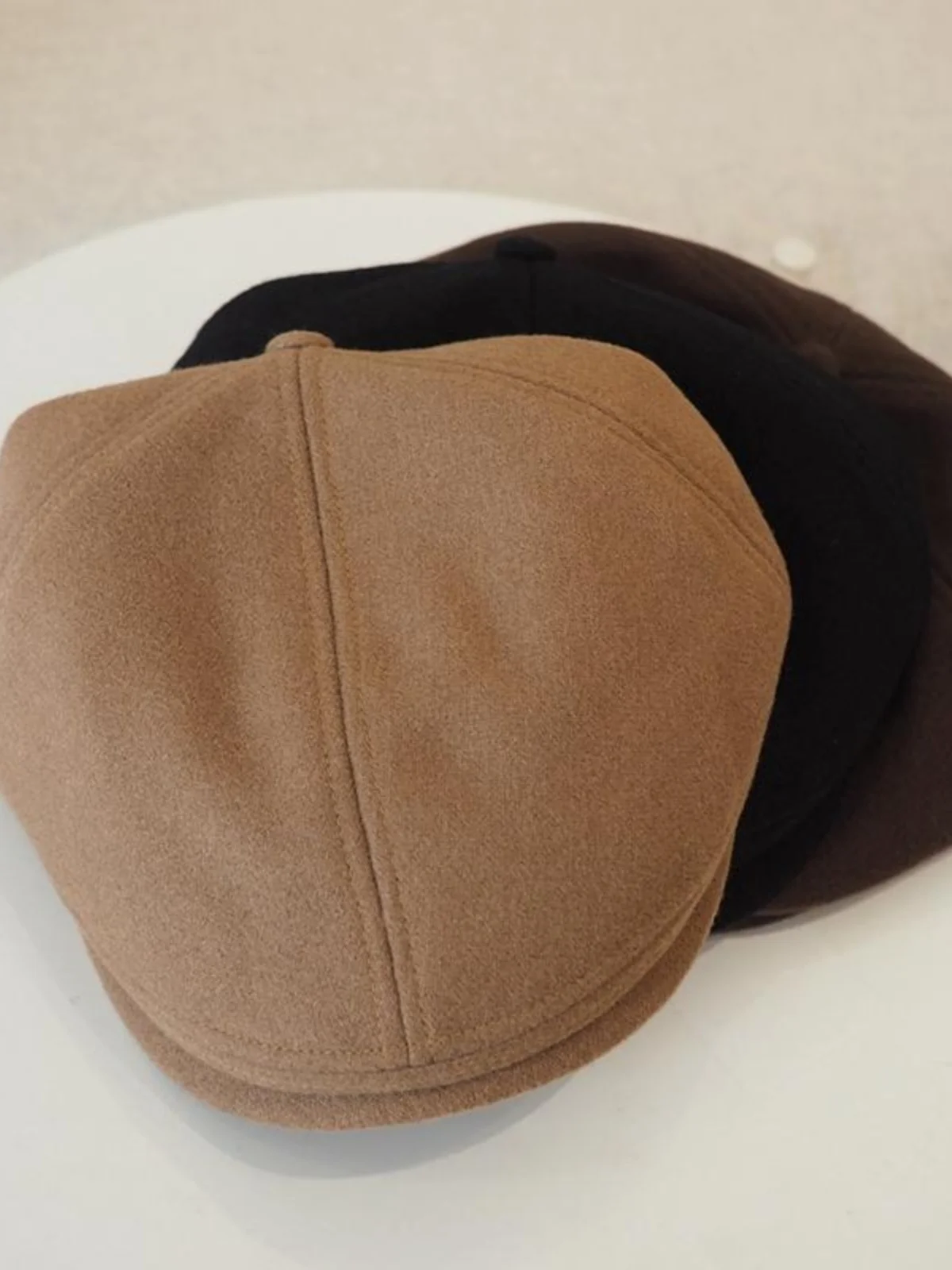 Осенне-зимняя шерстяная повседневная флисовая шляпа художника для мужчин и