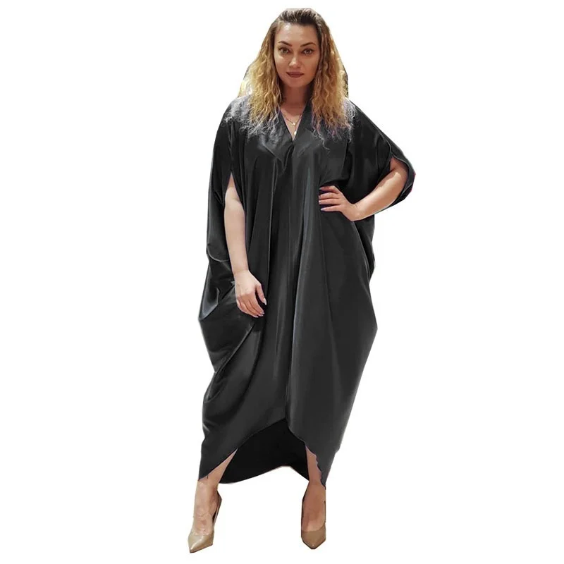 

2022 Summer African Dresses For Women Dashiki Long Maxi Dress Muslim Fashion Abaya Dress Ladies Traditional Africa Clothing