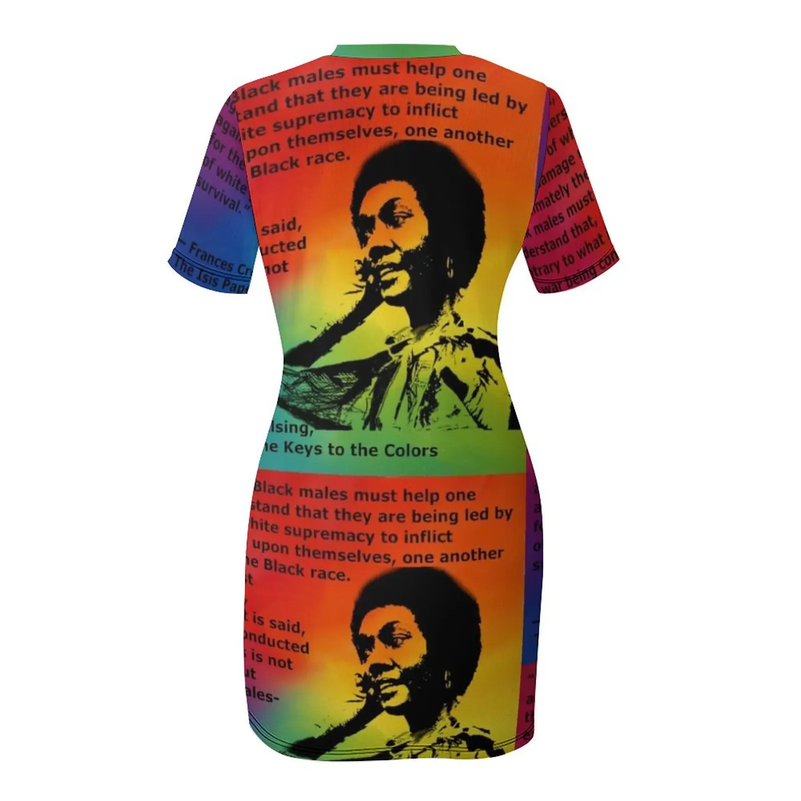 Платье из полиэстера и спандекса Dr. Frances Cress Welsing