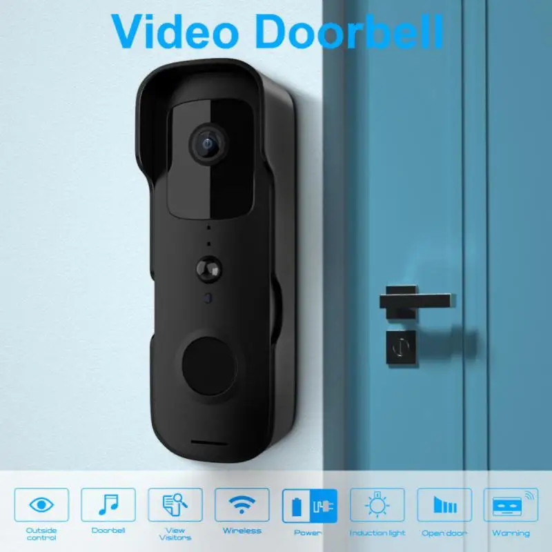 

Night Vision IP HD 1080P WiFi Smart Door Bell Wireless Home Security Waterproof Camera Video Doorbell Visual Intercom Chime