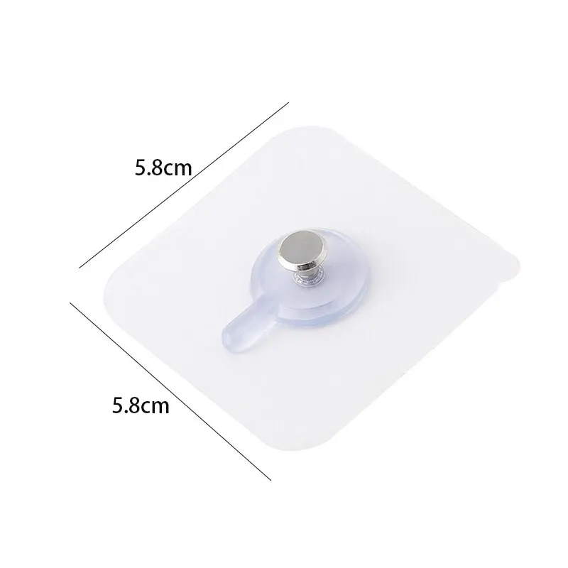 Настенные крючки самоклеящиеся 5 8*5 8 см 6 шт