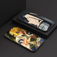 japanese naruto anime phone case for funda iphone 13 12 11 pro max 13 12 mini x xr xs max 6 6s 7 8 plus etui soft coque