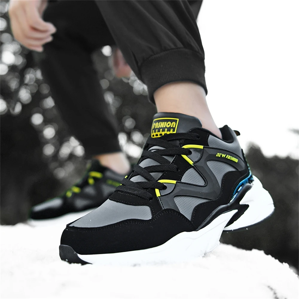 

Осенне-зимние мужские профессиональные кроссовки для спорта на открытом воздухе, Мужские дышащие кроссовки с подушкой, Мужская обувь для б...