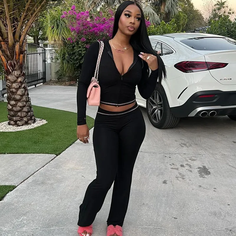 Sifreyr Модный повседневный персонализированный уличный брючный комплект с длинным