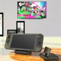 for nintendo switch foldable tv dock station hdmi adapter hd video converter with usb 3 0 port type c charge support pd protocol