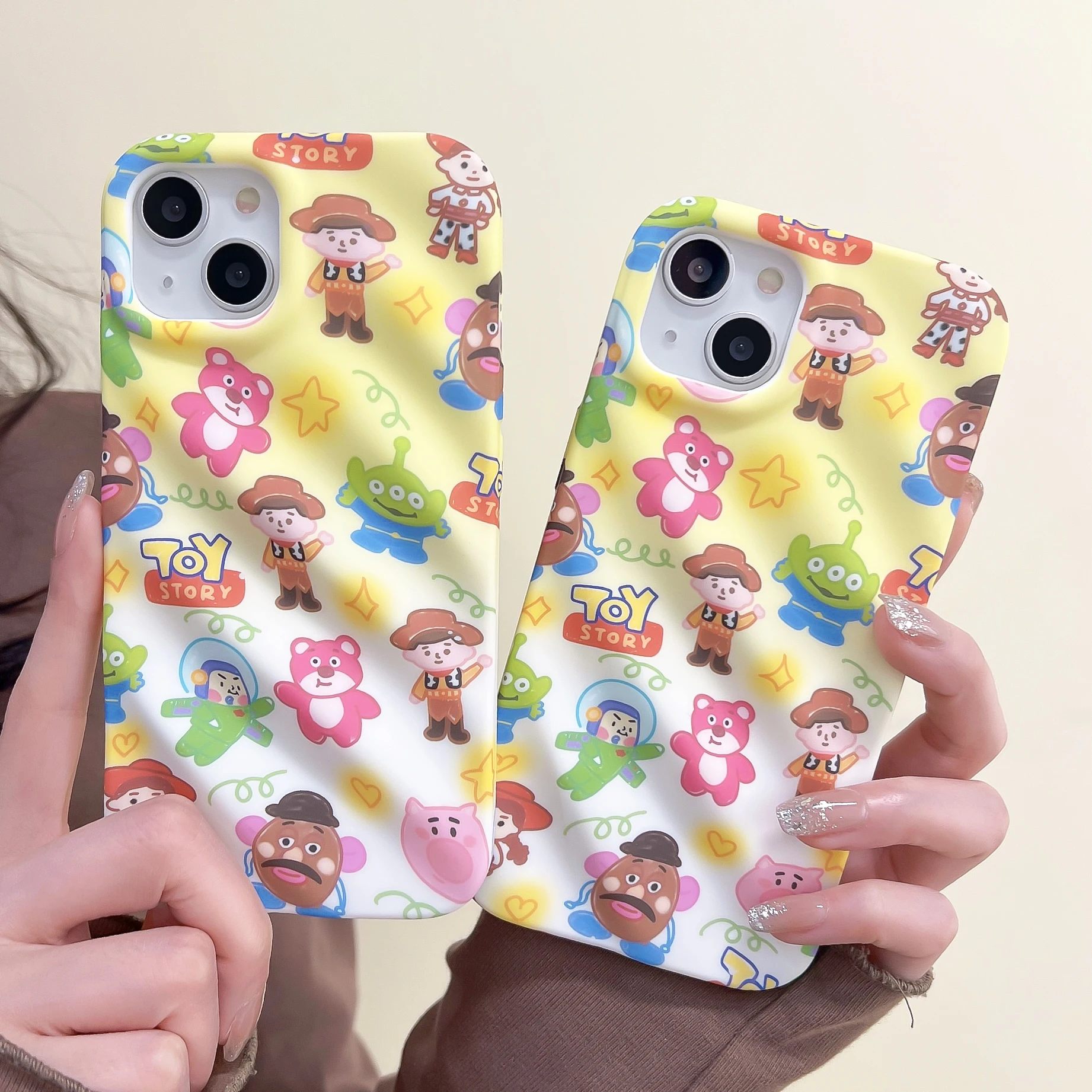 

Toy Painting Phone Case For iPhone 11 12 13 14 Pro MAX 6 6S 7 8 Plus XS 12 13 Mini X XR SE20 Silicone Protect the Lens