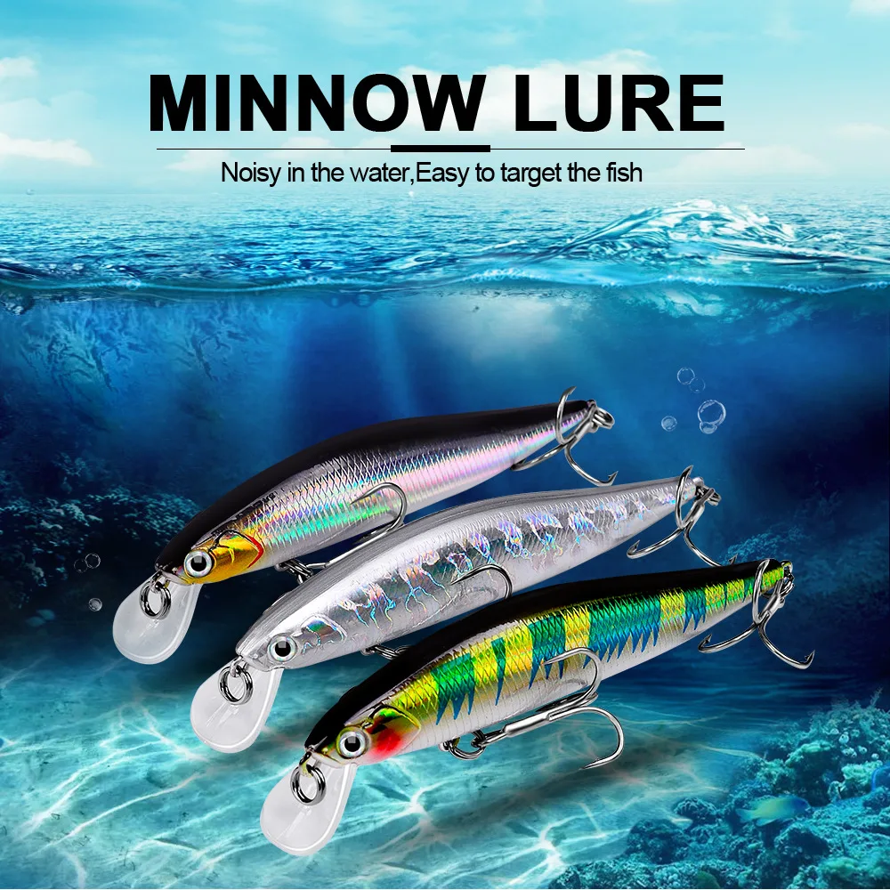 

1pcs Sinking Micro Minnow Fishing Lures 3D Eyes Floating Wobbler Jerkbait Hard Bait Bass Pike Crankbait Swimbait 5/7/10/14.5g