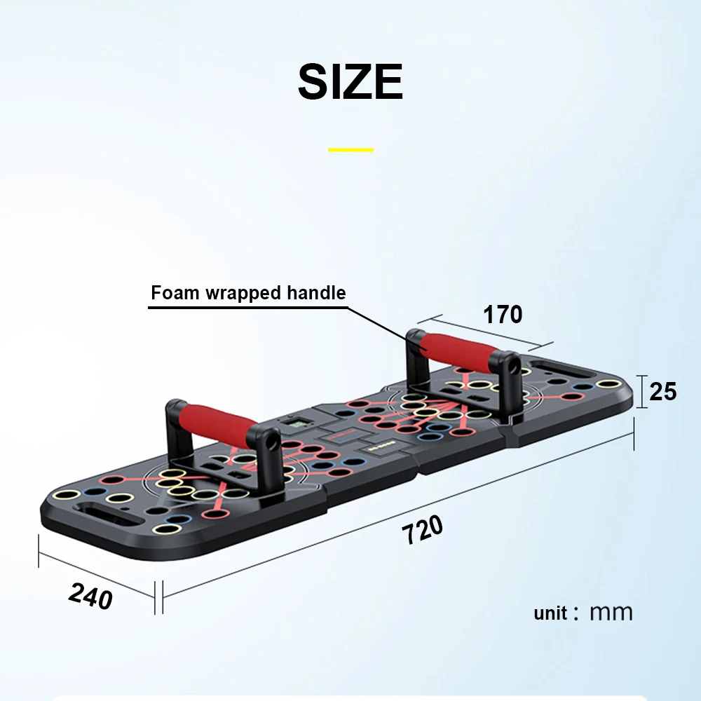 counting push up board chest muscle exercise training multifunctional electronic push up stands portable fitness equipment home free global shipping