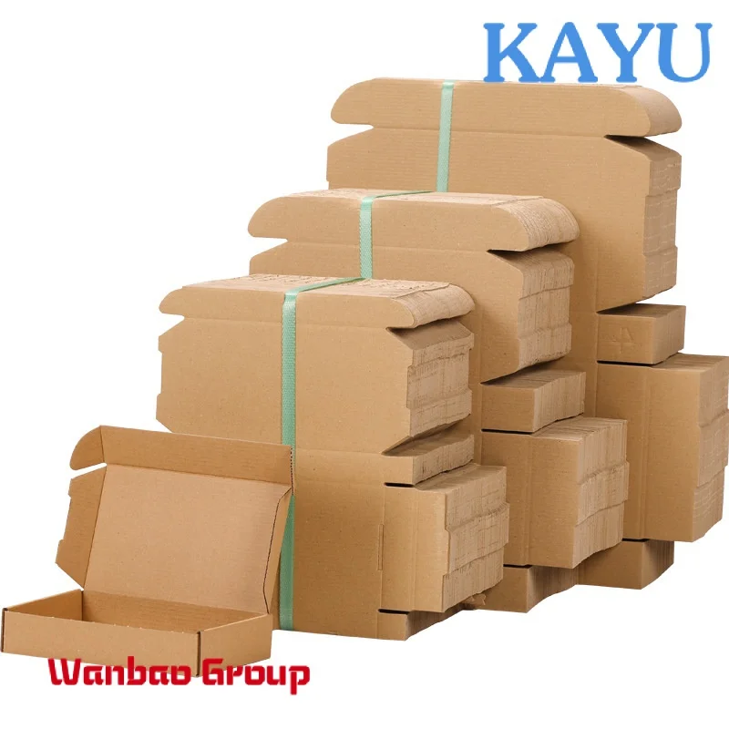Top quality corrugated cardboard airplane shaped gift outer box shipping packaging hard boxes cartons
