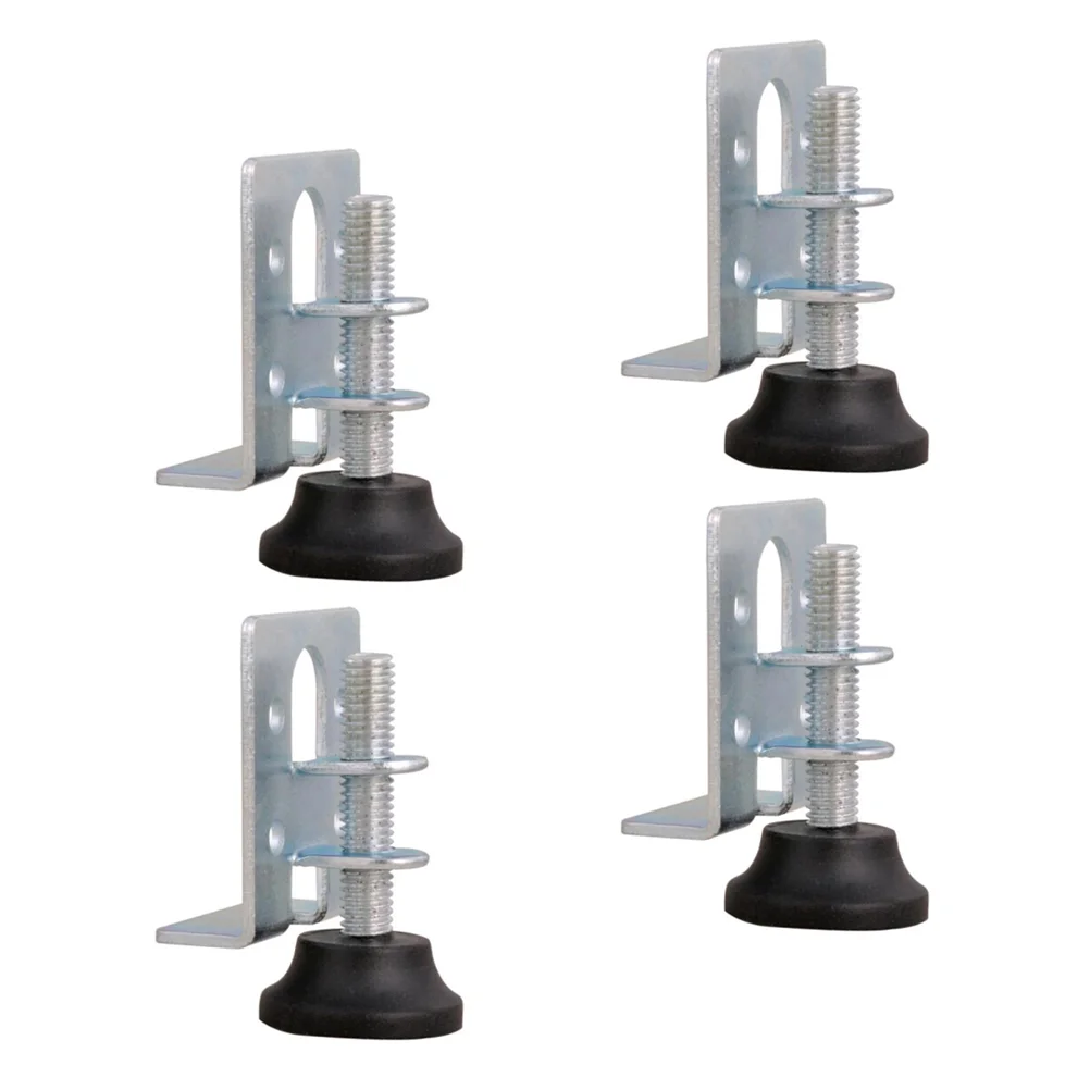 

Feet Leveler Leveling Table Furniture Levelers Adjustable Corner Cabinet Leg Foot Workbench Wardrobebracket Heavy Duty Load