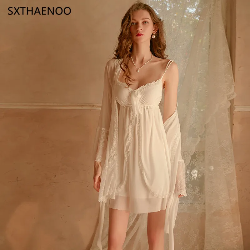 

SXTHAENOO 2022 Новое сексуальное Сетчатое Прозрачное платье для груди Пижама слинг пижамы сексуальное нижнее белье для женщин домашняя одежда ко...