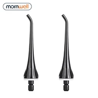 2 replacement tips compatible with mornwell d50bs water flosser oral irrigator for braces