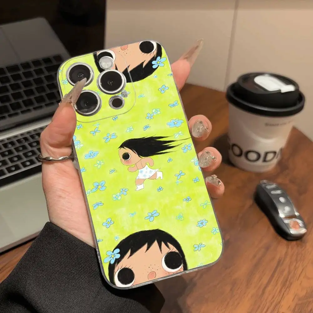 Фото Милый прозрачный мягкий чехол Yuy Kawaii для iPhone 15, 12, 14, 16, 17, 13 Plus, 11 Pro Max, 13 Pro №4